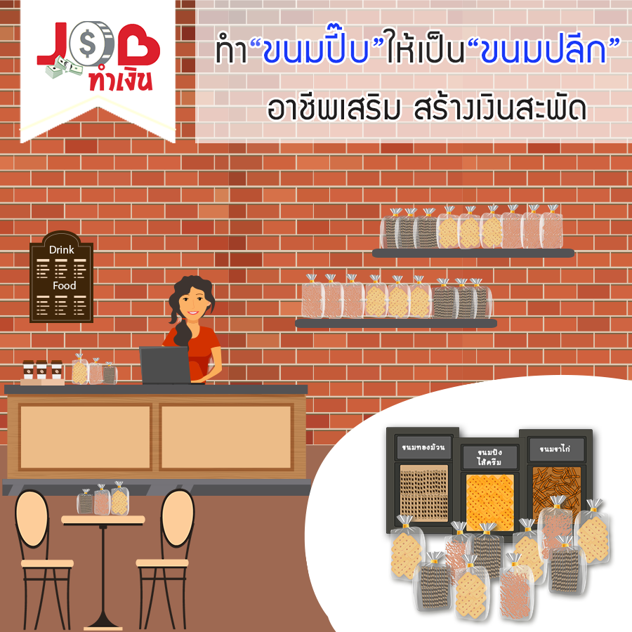 หางาน,สมัครงาน,งาน,Job ทำเงิน - ทำขนมปี๊บ ให้เป็นขนมปลีก อาชีพเสริมสร้างเงินสะพัด