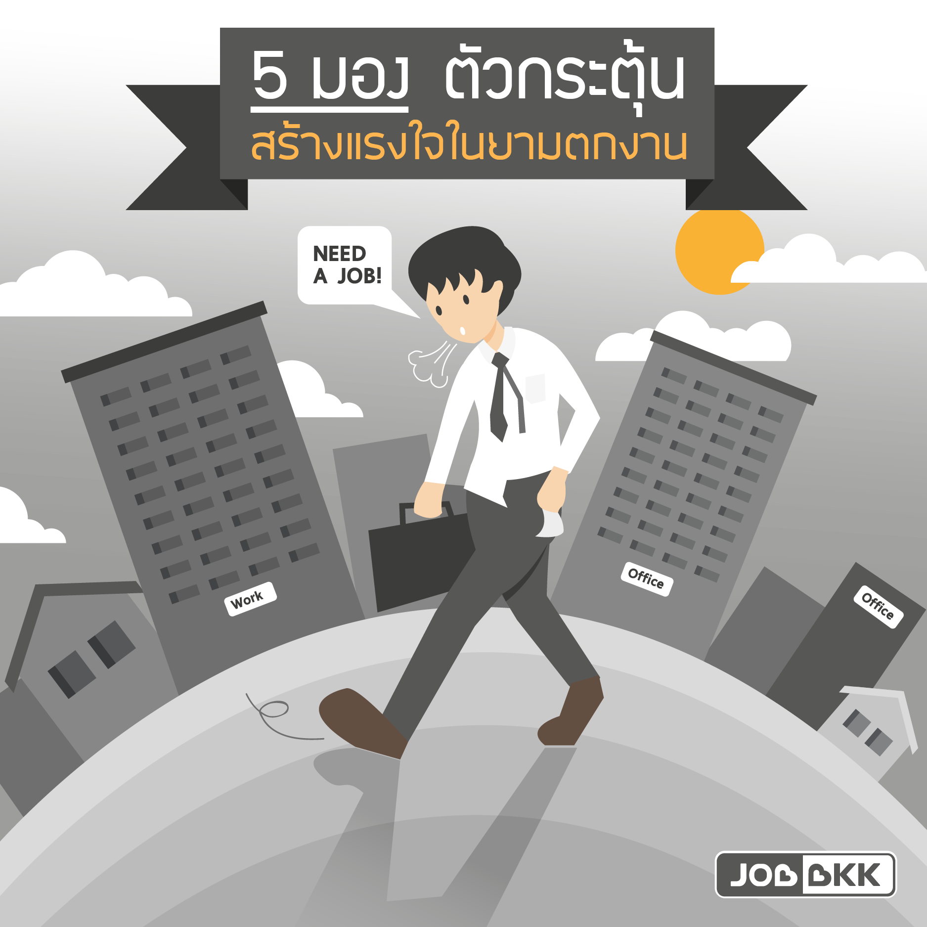 หางาน,สมัครงาน,งาน,5 มอง ตัวกระตุ้นสร้างแรงใจ ในยามตกงาน 